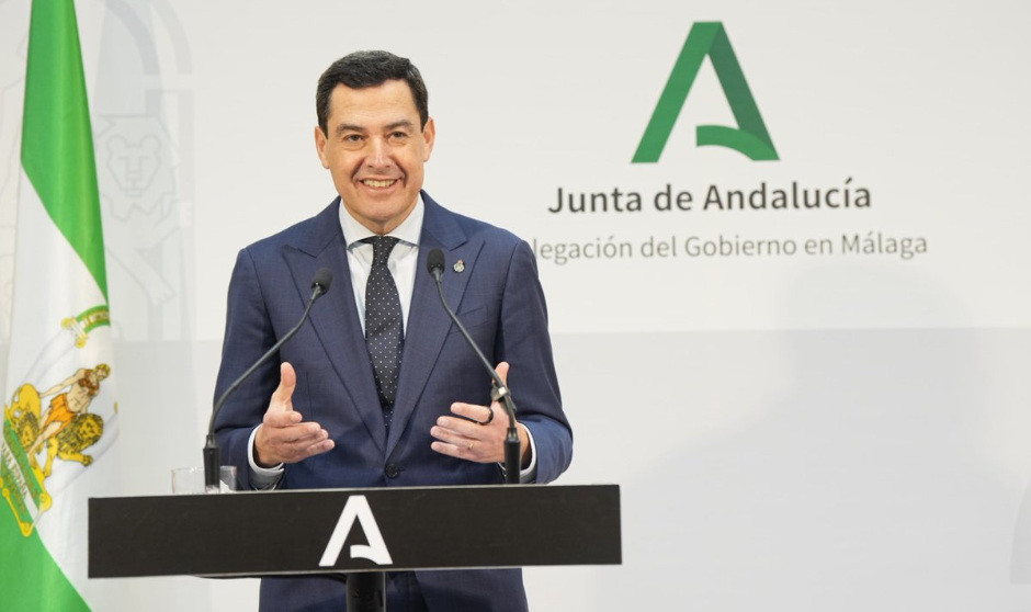Juan Manuel Moreno, presidente autonómico de Andalucía