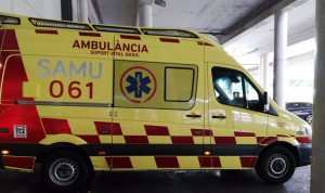 Muere un conductor de ambulancia en un traslado y antes evita un accidente