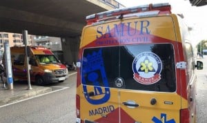 Muere un policía al chocar con una ambulancia que iba en sentido contrario