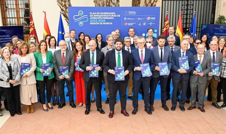 Murcia destina 114 millones a mejorar infraestructuras de Atención Primaria