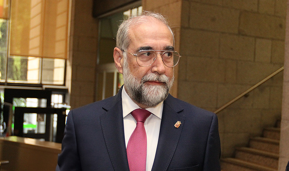 El consejero de Salud de Navarra, Fernando Domínguez. 