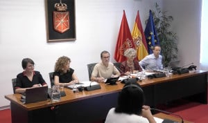  Comisión de Salud del Parlamento de Navarra, donde se ha explicado la nueva Estrategia de Salud Comunitaria de Navarra