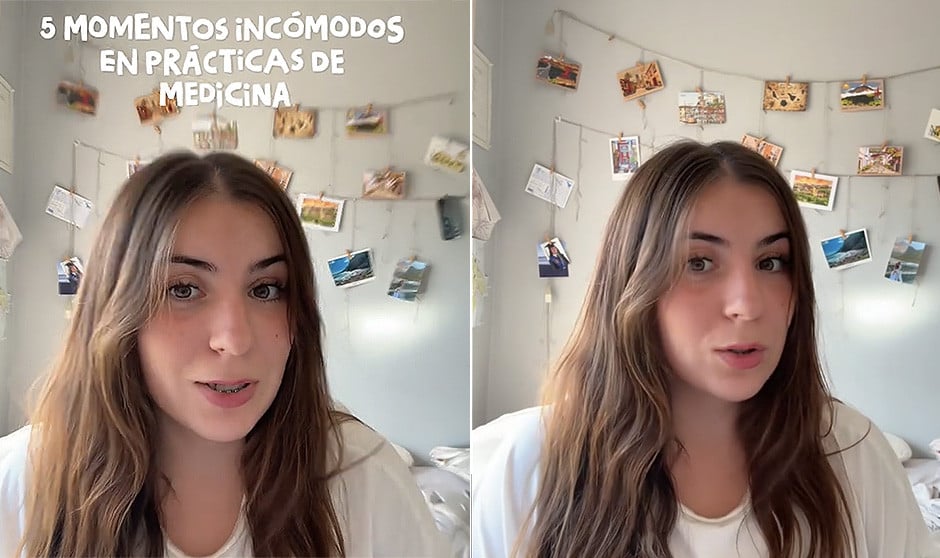 Una estudiante de sexto de Medicina explica los momentos más incómodos durante las prácticas.