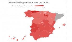 Los médicos MIR realizan más guardias de lo que marca la ley europa