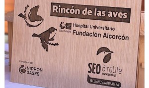 Nippon Gases y el Fundación de Alcorcón crean 'El rincón de las aves'