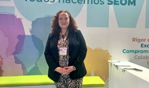 Ana Laura Ortega, oncóloga médica en el Hospital Universitario de Jaén, en ESMO 2023.