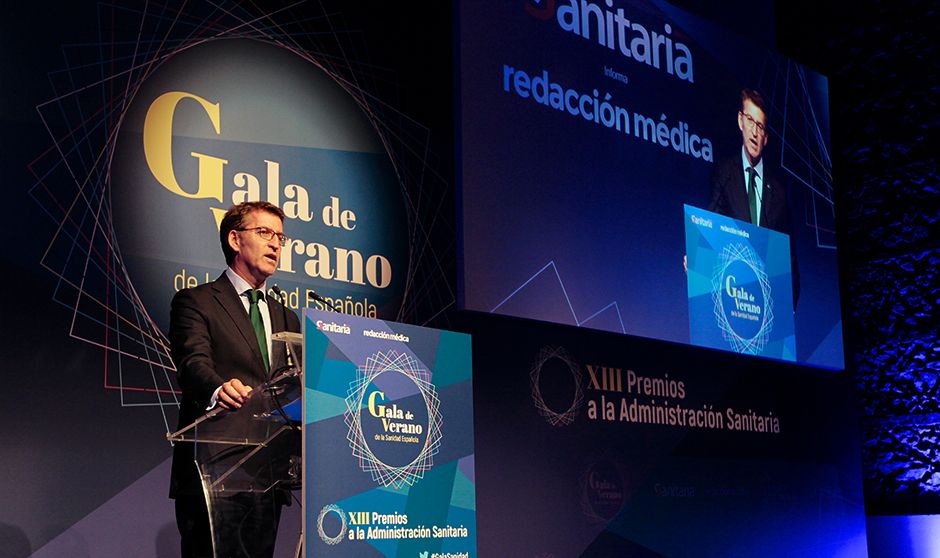 Núñez Feijóo: "En este país hay que gobernar con pasión por la sanidad"