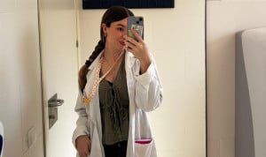 Natalia García, estudiante de Enfermería.  