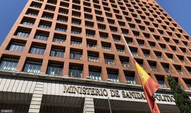 Fachada del edificio del Ministerio de Sanidad, donde se incorpora Octavio Rivera. 