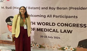 Ofelia De Lorenzo, gobernadora de la Asociación Mundial de Derecho Médico