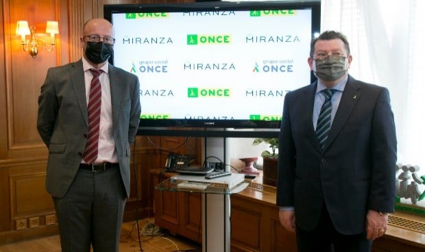 La ONCE y Miranza colaborarán para una mejor asistencia oftalmológica