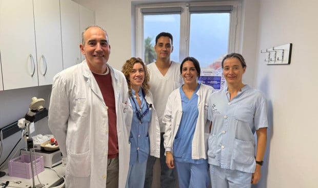 Equipo de la Unidad de Asma Grave de la OSI Bilbao-Basurto que ha reacreditado su sello. 