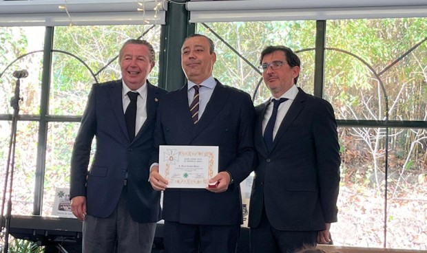 Óscar Castro, Medalla de Oro del Colegio de Dentistas de Málaga