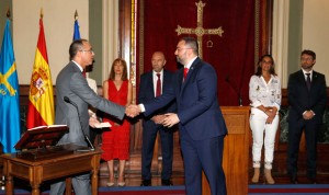 Pablo Fernández Muñiz toma posesión como consejero de Sanidad de Asturias