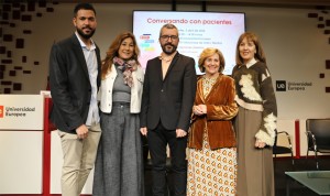 Inauguración de la 'I Jornada Conversando con Pacientes', con Javier Padilla.