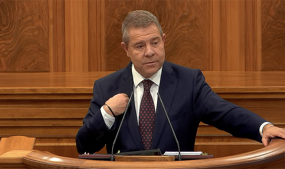  Emiliano García-Page, presidente de Castilla-La Mancha. 