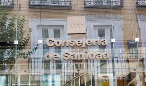  Fachada de la Consejería de Sanidad de la Comunidad de Madrid.