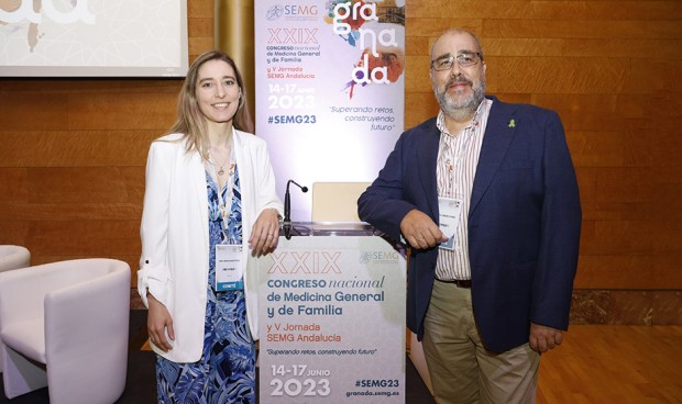 Ana Mur y Alberto Freire durante el 29º Congreso Nacional de SEMG, han recalcado la importancia de 'captar' el dolor y las emociones desde el centro de salud