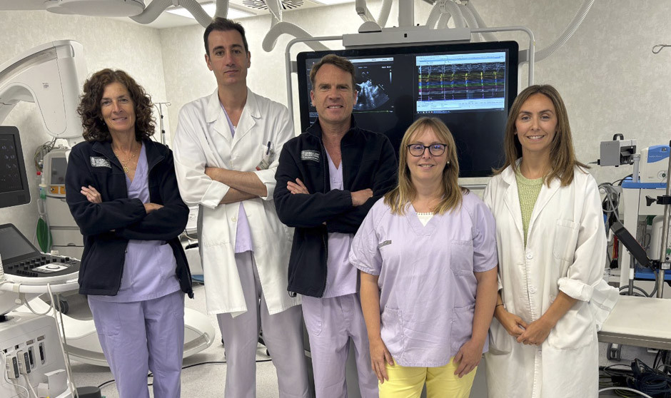 Sanitarios e investigadores alicantinos que investigan mejoras en el tratamiento de una arritmia auricular