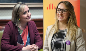  Alda Recas (Sumar) y Etna Estrems (ERC) abogan por "reorientar competencias" entre Sanidad y Agricultura.