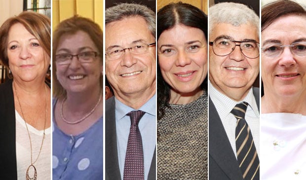 Patiño, Díaz, Campos, Lacruz, Herrera y Orte