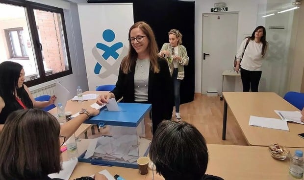 Patricia Miguel Gómez, presidenta del Colegio de Enfermería de Zamora