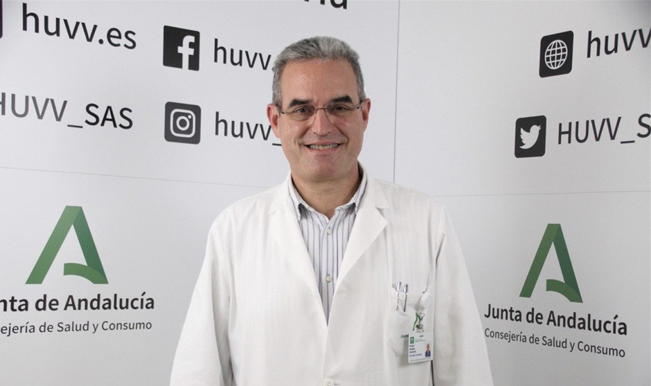 Pedro Medina:  director médico de el Hospital Virgen de la Victoria