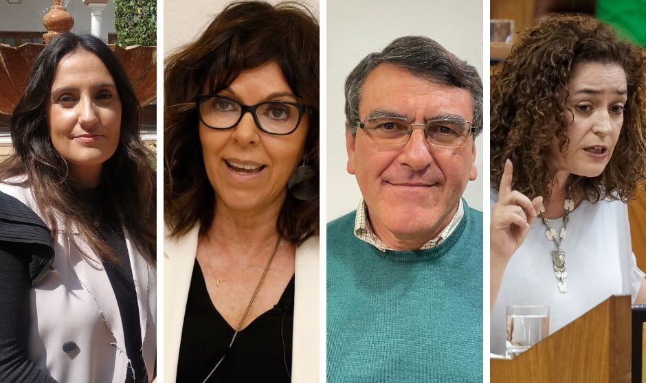 Perfiles sanitarios y políticos para los 4 portavoces de Salud en Andalucía