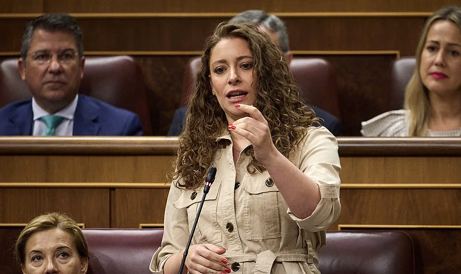  Ester Muñoz, vicesecretaria de Sanidad del PP, que anuncia un plan de compatibilidad público-privada ante la "crisis" médica en el Ingesa.