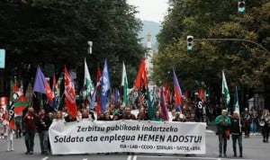 Los sindicatos esperan una convocatoria del Gobierno Vasco en las próximas dos semanas para evitar una nueva huelga en Osakidetza