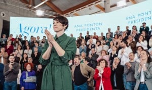Ana Pontón, líder del BNG, volverá al Parlamento de Galicia con un grupo más fortalecido en número de votos y escaños, pero seguirá siendo la jefa de la oposición