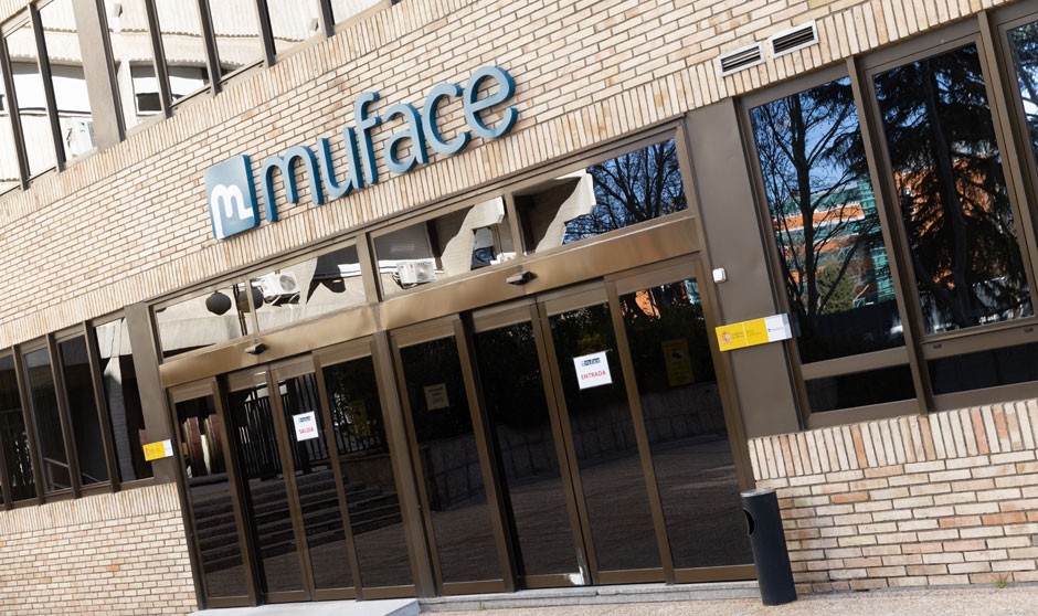 Exterior de la sede de Muface.