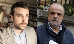 Guillermo Vera, presidente de AEIR y Fernando Hontangas, presidente del área de Sanidad de CSIF, entidades que han cerrado un acuerdo de colaboración. 