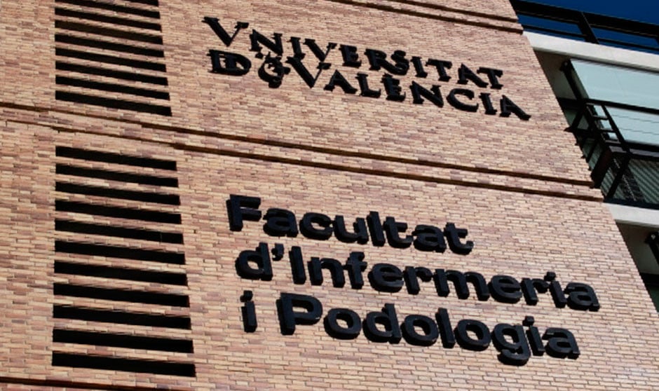 Facultad de Enfermería y Podología de la Universidad de Valencia.