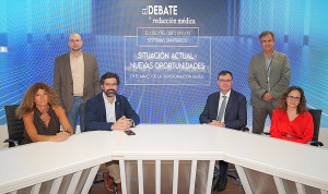 Un momento del debate titulado 'El uso del dato en los sistemas sanitarios: situación actual y nuevas oportunidades en el marco de la Medicina de Precisión'.