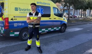Rafael Román Lozano, técnico en Emergencias Sanitarias y coordinador del Servicio Médico del Aeropuerto de Sevilla.