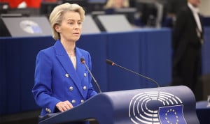 Ursula Von der Leyen, presidenta de la Comisión Europea, sobre los aranceles de EEUU.