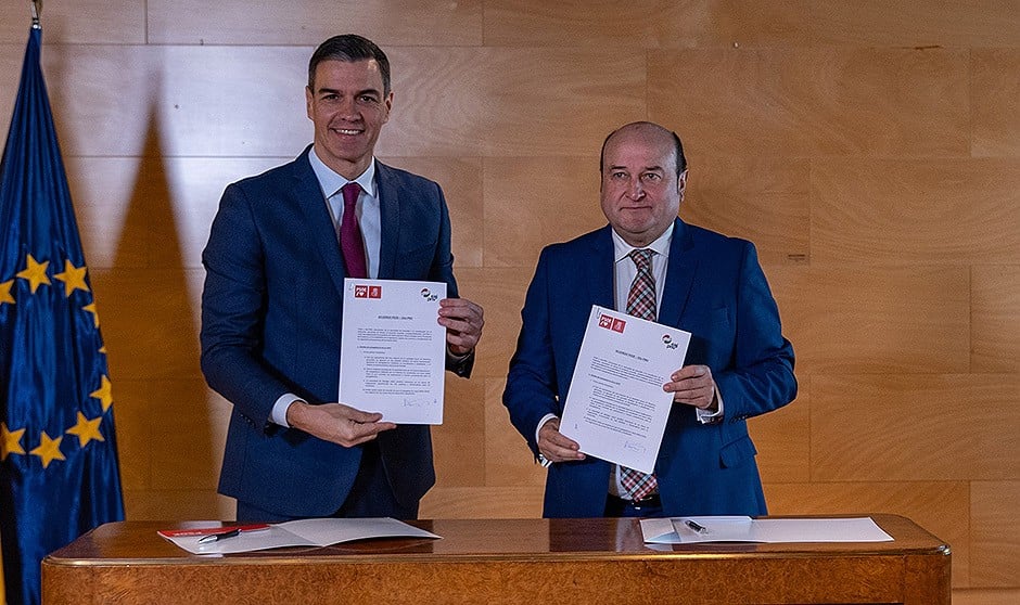 Claves en materia sanitaria del pacto entre PSOE y PNV