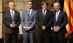 Puigdemont entrega el Premio Internacional de Cataluña a tres oncólogos