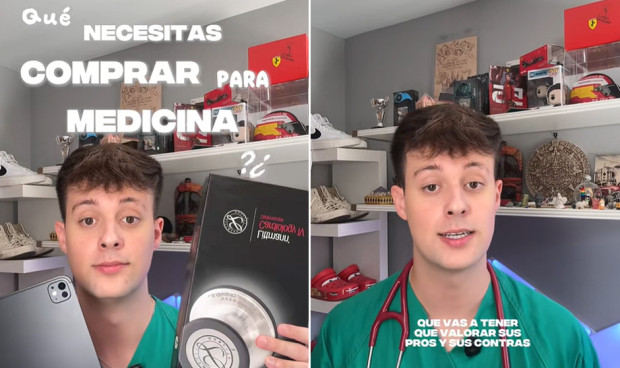 Un estudiante de Medicina recomienda elementos indispensables que hay que tener durante la carrera