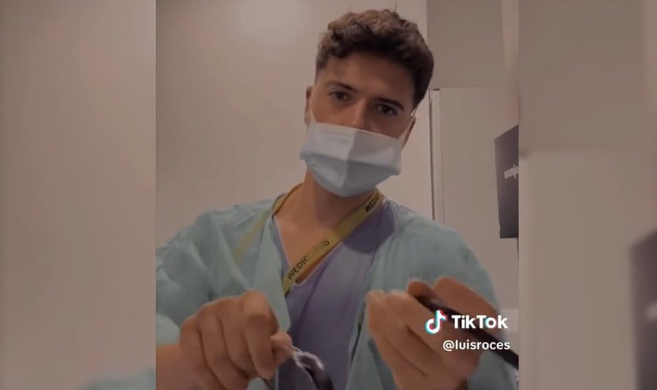 Luis Roces ha publicado un vídeo con su rutina diaria en TikTok