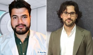 Manuel Sebastián Páez, residente; y Eduardo Álvarez-Hornia, de la SERAM, recalcan que la Radiología es una especialidad óptima para aquellos MIR que les guste "resolver acertijos"