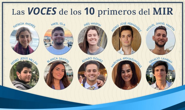 Los diez primeros del MIR 2023 explican sus impresiones tras recibir las notas del examen.