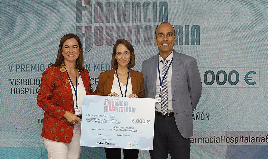 Redacción Médica premia al Área de Oncohematología del Gregorio Marañón