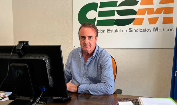  Víctor Pedrera, secretario general de CESM da respuesta a las guardias obligadas: "La plantilla está en mínimos".