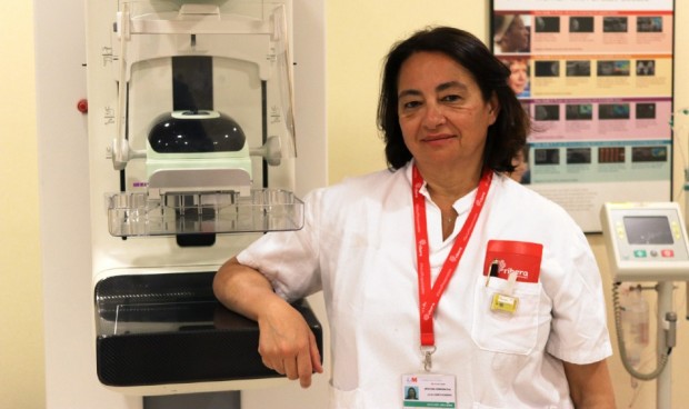 Ribera usa la precisión de la mamografía con contraste en el cáncer de mama