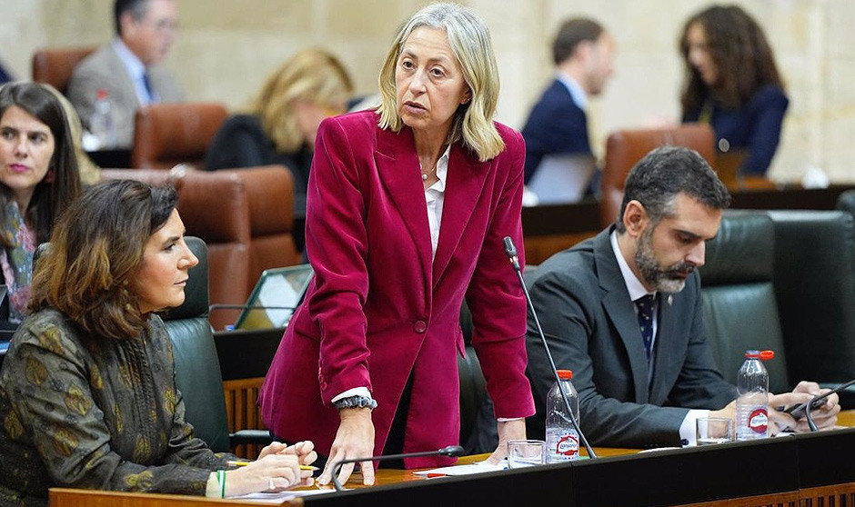 Rocío Hernández, consejera de Salud y Consumo de Andalucía