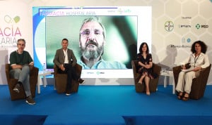 Mesa de debate 'Hospitales del futuro y nuevos modelos organizativos', en el XI Encuentro de Farmacia Hospitalaria. 