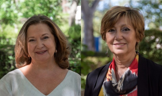 Rosario Perona y Pilar Gayoso, subdirectoras generales del ISCIII