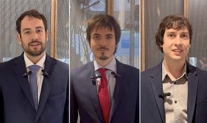  Manuel Sánchez, Javier Arredondo y Pablo Iruzubieta, quienes acaban de finalizar la especialidad, analizan la posibilidad de rotar en un centro privado durante el MIR.